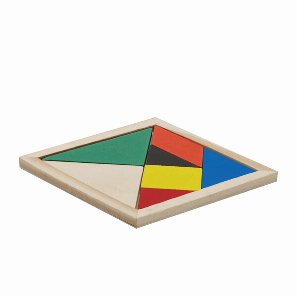Wooden Puzzle Tangram Base