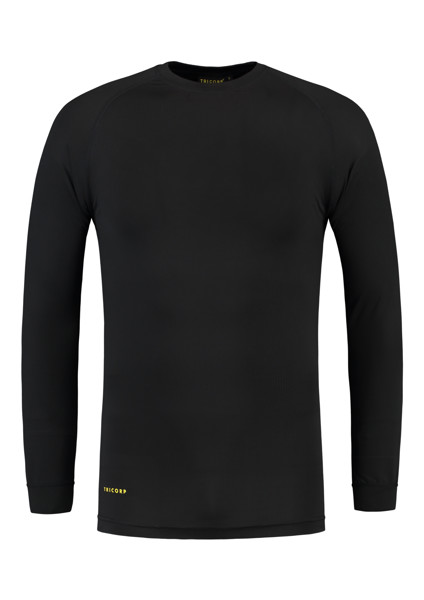 Tričko Unisex Tricorp Thermal Shirt - Čierna / XS