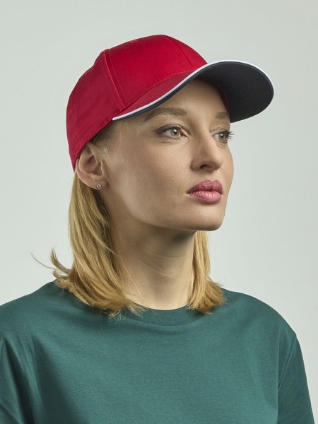 Zoom Piping Sandwich - White