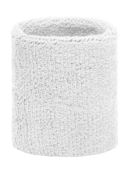 Terry Wristband - White