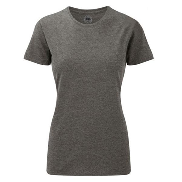 T-Shirt Hd T Women 160G - 65% Poliéster/ 35% Algodão - Cinza Escuro / XS
