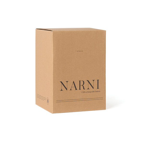 Vinga Narni lantern, recycled ABS, USB-C, 10h light