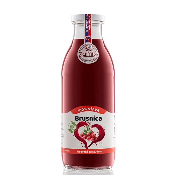 NFC 100% šťava Brusnica 500ml