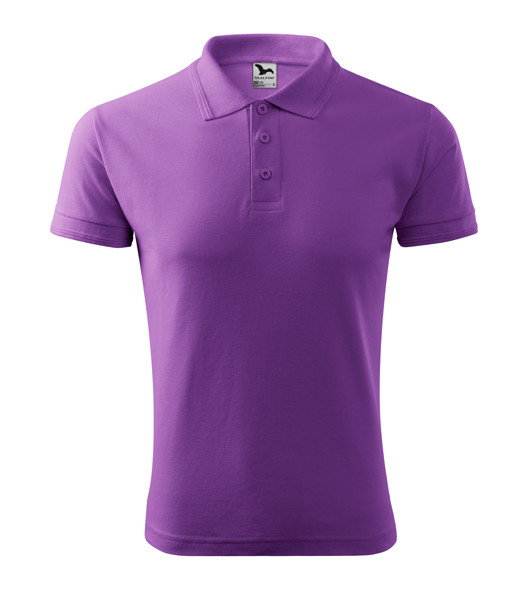 Polokošile Pánská Malfini® Pique Polo - Fialová / 2XL