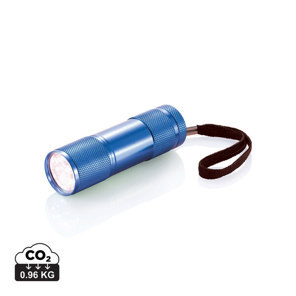 Lampe aluminium Quattro - Bleu