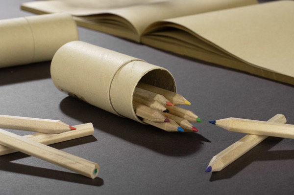 Crayons in a tube of 12 pcs. REDKO