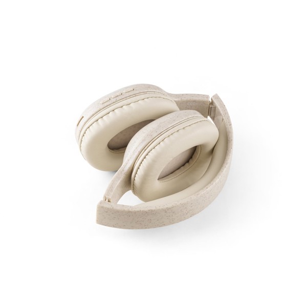 PS - FEYNMAN. Wheat straw fibre and ABS wireless headphones
