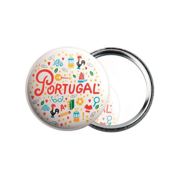 Crachá De 59Mm Com Espelho, Personalizado