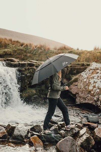 Nordic Drift Trail 27" AWARE™ RPET storm UPF 50+ proof Umbre