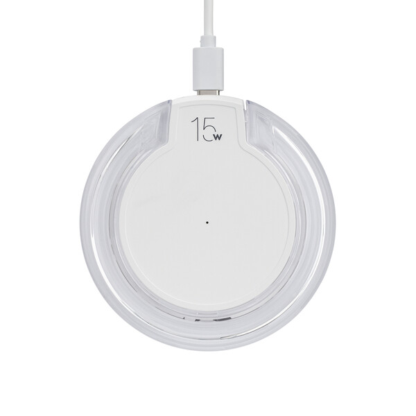 Chargeur Sans Fil COPPERWAVE - blanc / 15 Watt