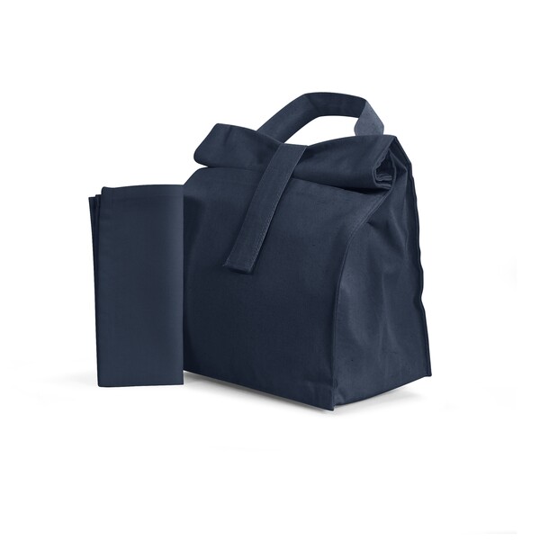 Lunchbag coton bio 180g BIOLUNCH - bleu marine