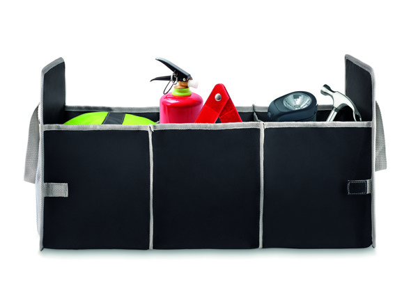 Foldable car organizer