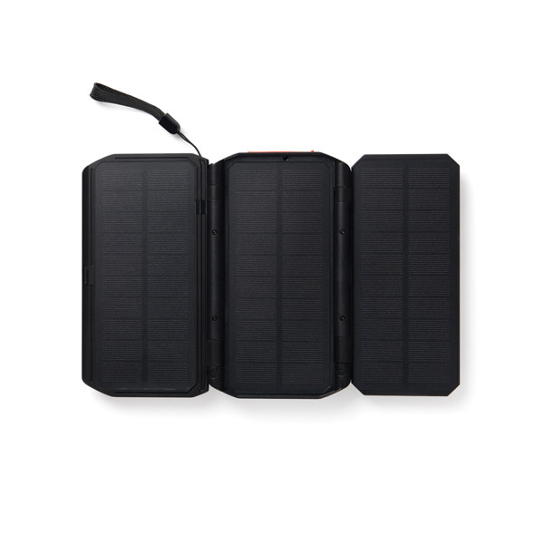 Nordic Drift Titan 10.000mAh solar powerbank with 3 panels