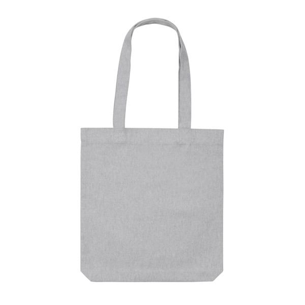 Nebarvená taška Impact z 285g recykl. canvas AWARE™ - Šedá