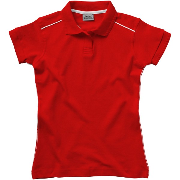 Backhand short sleeve ladies polo - Red / S