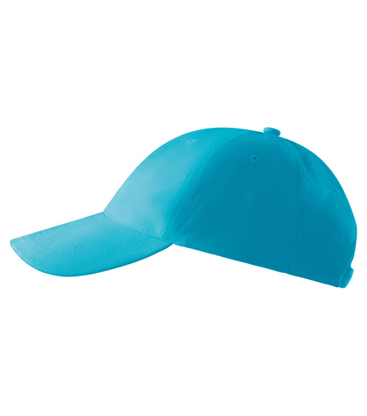Čepice Unisex Malfini® 6P - Tyrkysová / nastavitelná