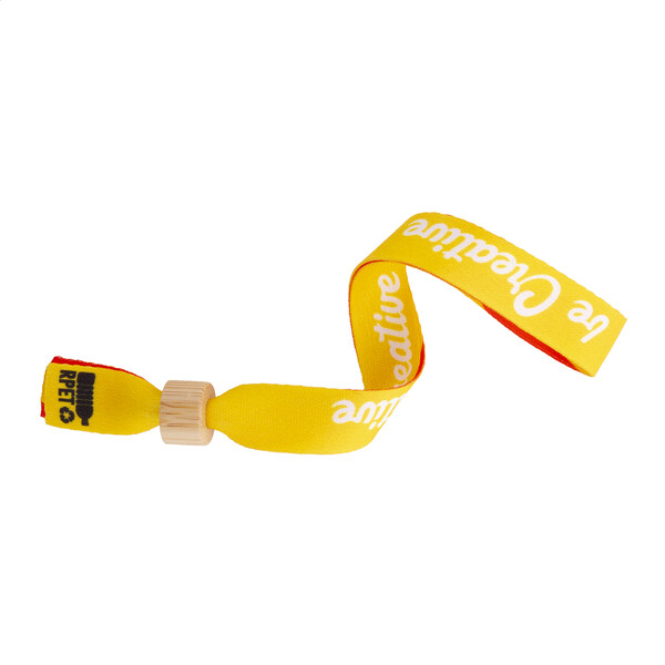 Bracelet festival RPET personnalisé SuboWrist Eco