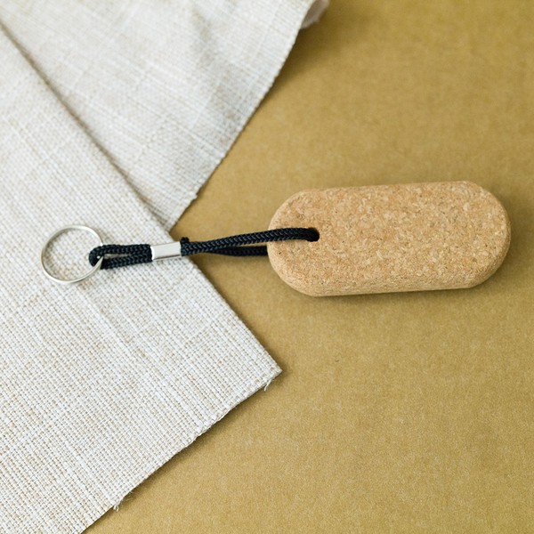 Plivat cork keychain
