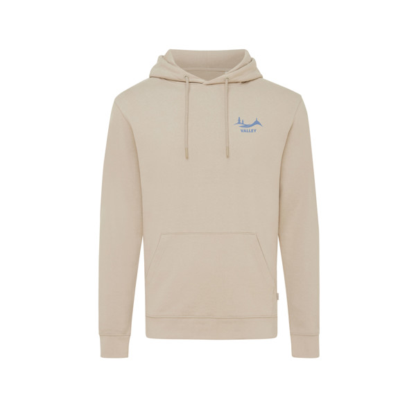 Sweat à capuche en coton recyclé Iqoniq Jasper - Desert / XS