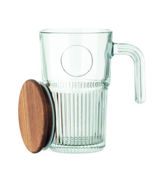 Mug en verre 450ml Vitrio Jar