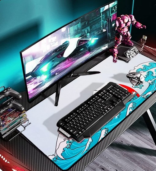 Large High Quality Custom Waterproof Mousepads - Size: 70cm x 30cm x 0.3cm