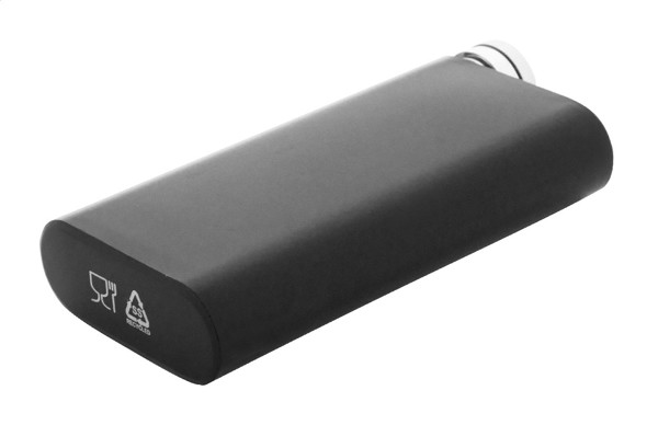 Rss Hip Flask Cabot - Black