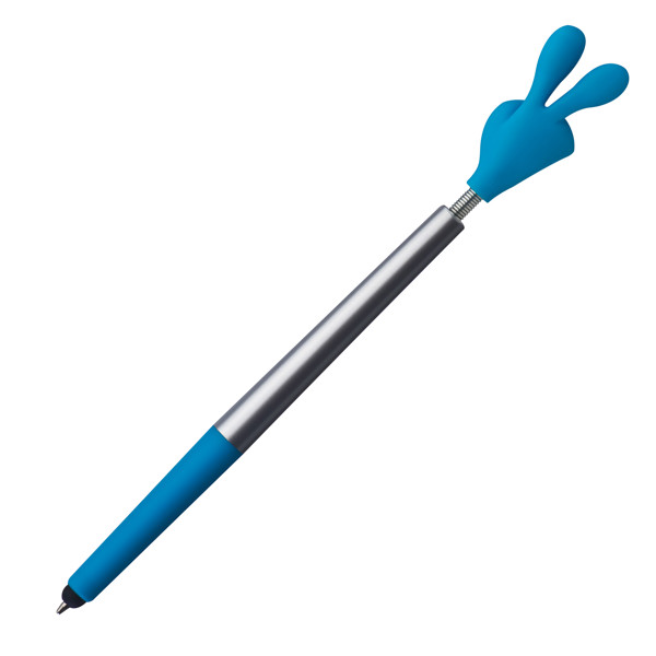 KARINA Guľôčkové pero Fun Hands - Turquoise