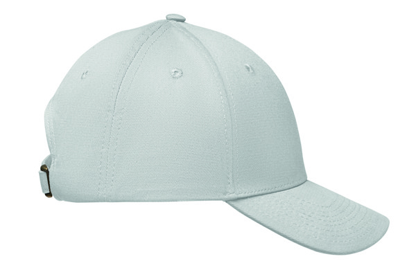 6 panel cotton baseball cap Bahamas - White