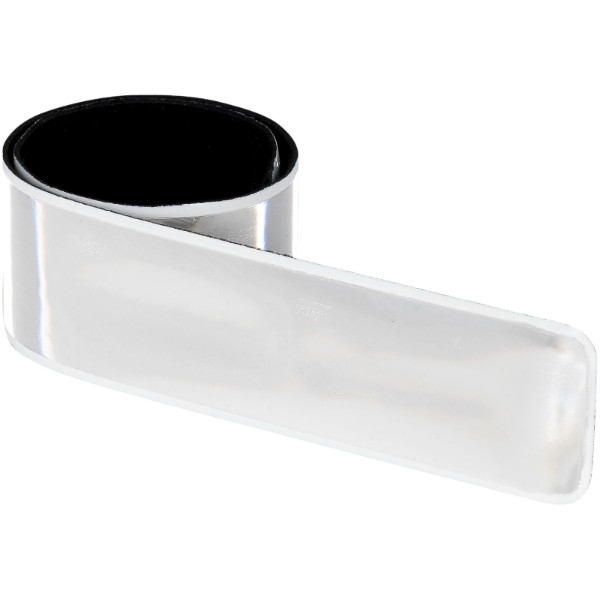 RFX™ 34 cm reflective PVC slap wrap - White