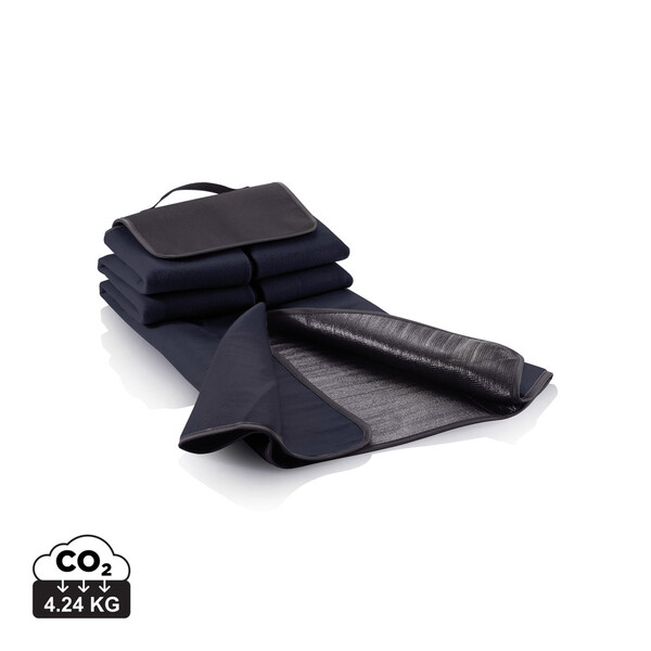 Odeja za piknik Xd Collection 160 g/m², 130 x 145 cm - Mornarica