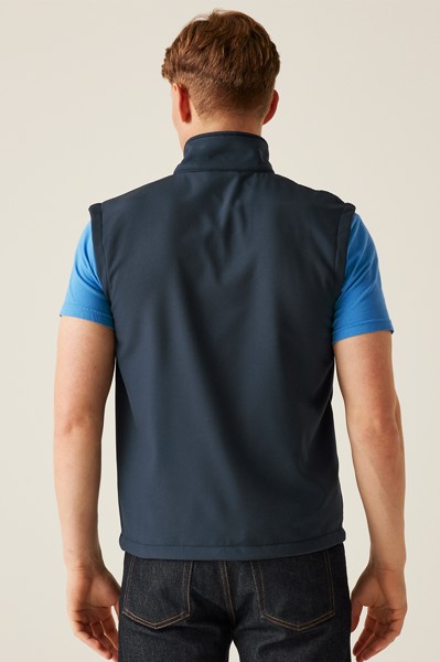 Ablaze Printable Softshell Bodywarmer - Black / Black / 2XL