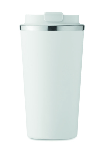 Caneca dupla 510 ml Brace + - Branco