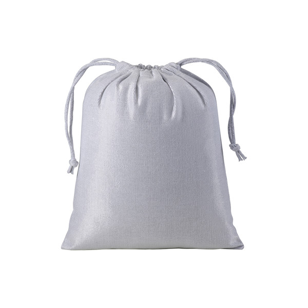 Brilliant Polycotton Gift Bag 150 G/M2, 25 X 30 Cm - White