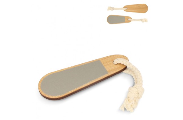 Bamboo foot file