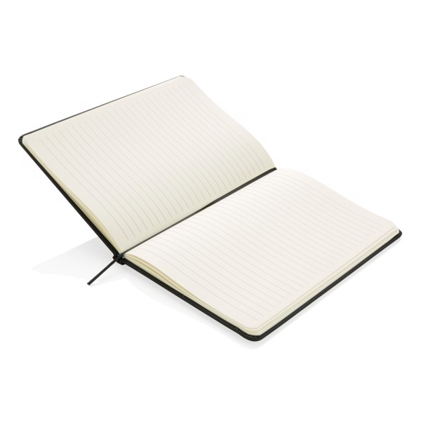 Standard hardcover PU notebook A5 - Black