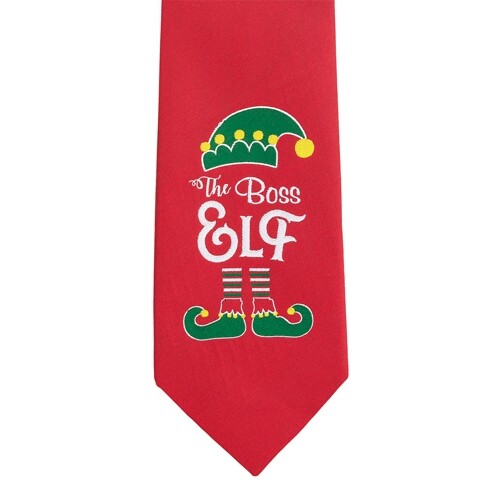 CHRISTMAS TIE "ELF"