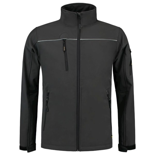 Softshellová bunda unisex Tricorp Luxury Softshell - Tmavě Šedá / XL
