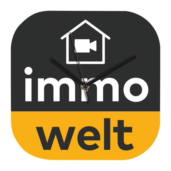 Wanduhr mit Allover Ziffernblatt Bel Air