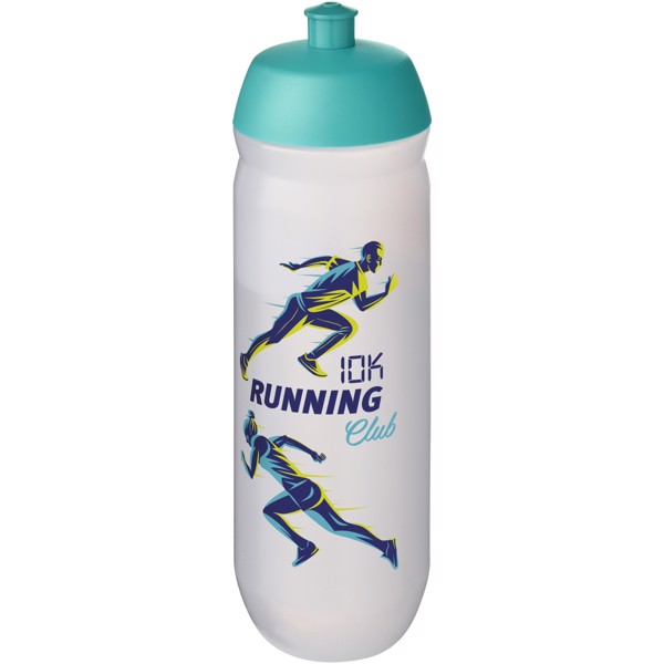 Bouteille de sport HydroFlex™ Clear 750 ml - Bleu aqua / Givré