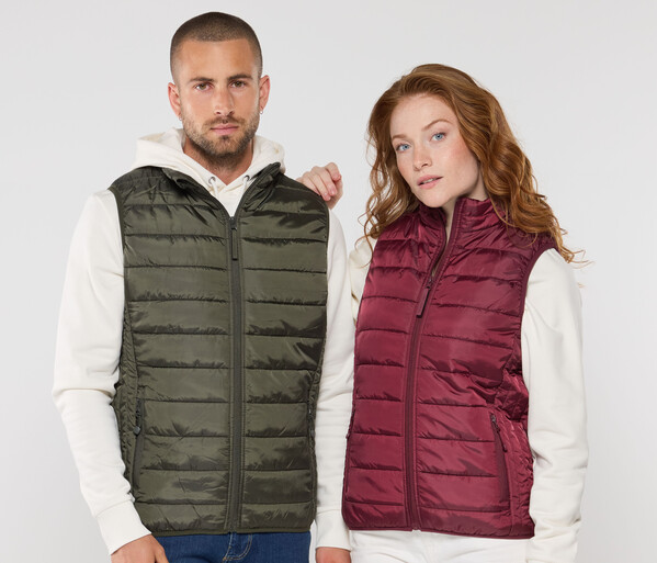Bodywarmer homme en polyester recyclé - DEEP ROYAL BLUE / L