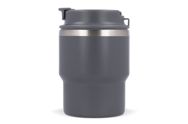 Toppoint izolirana skodelica 280 ml, reciklirano jeklo - Temno siva