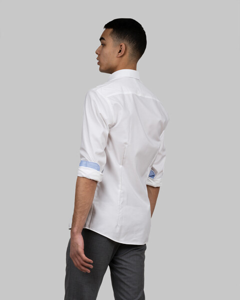 Red Bow 121 Slim Fit White XL