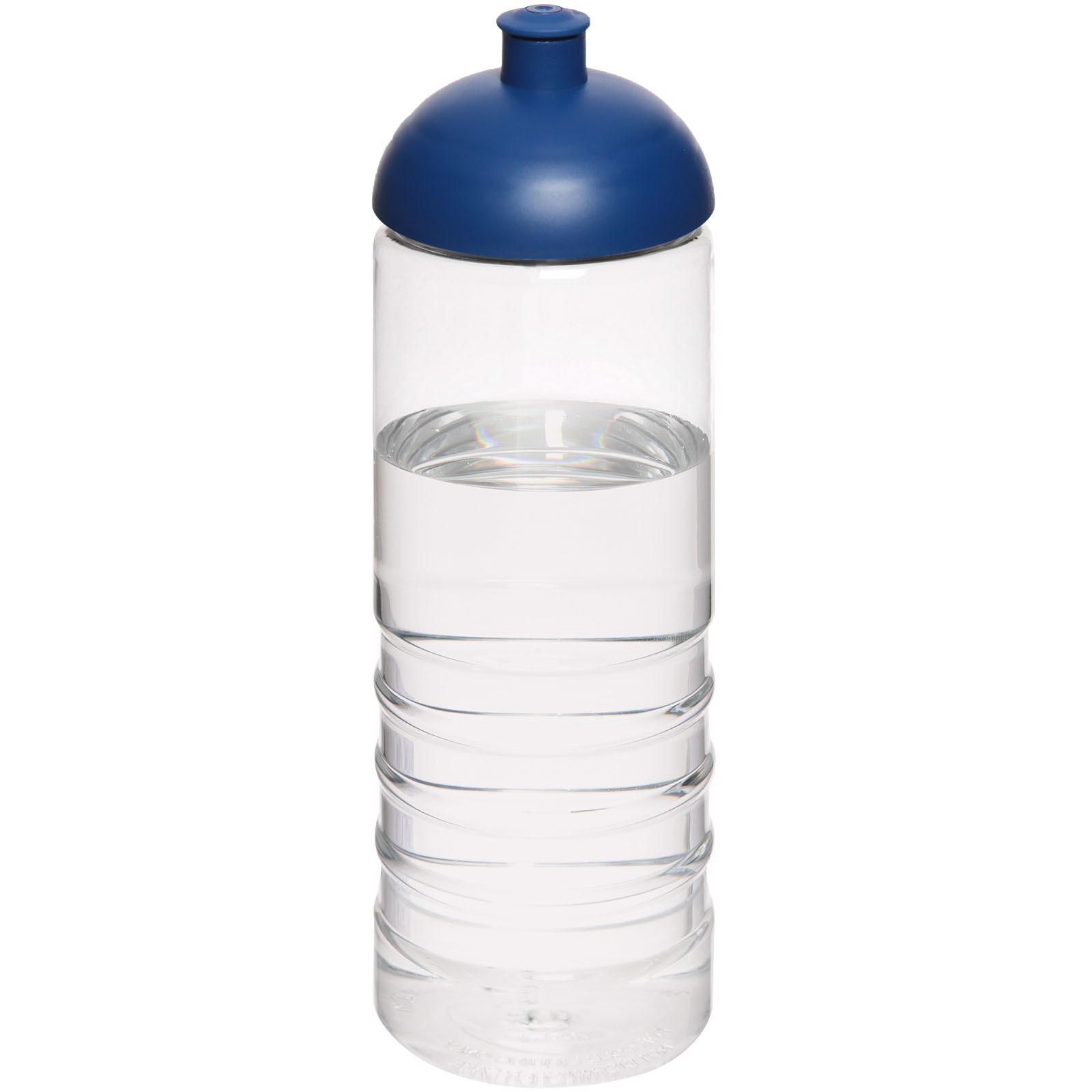 H2O Active® Treble 750 ml dome lid sport bottle - Transparent / Blue