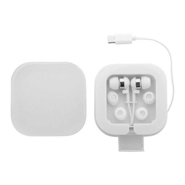 Usb-C Fülhallgató Cound - Fehér