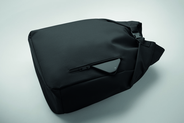 15 col rolltop laptop hátizsák Uniton - Fekete