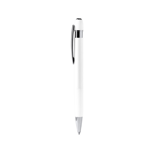Ball Pen Endrik - White / BLUE INK