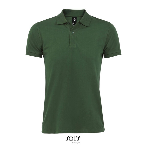 PERFECT MEN Polo homen 180g - Verde Garrafa EscuroL