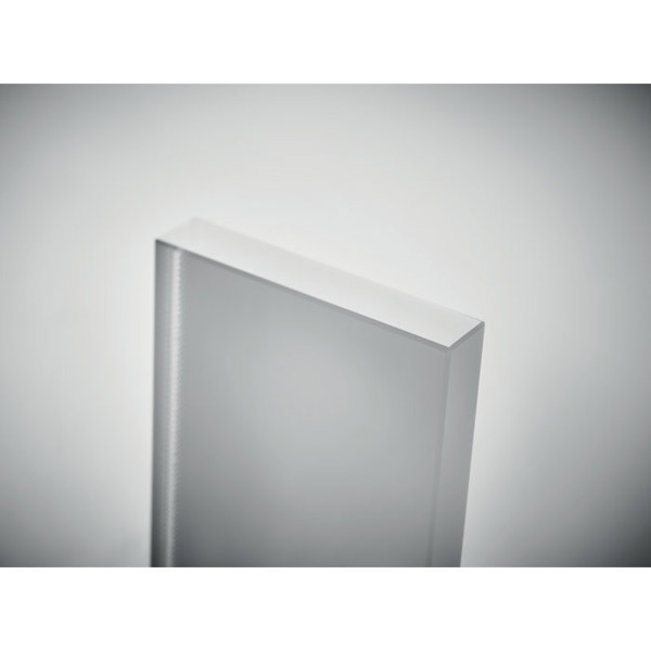 Blo trophy, glass soda lime, 130 mm height