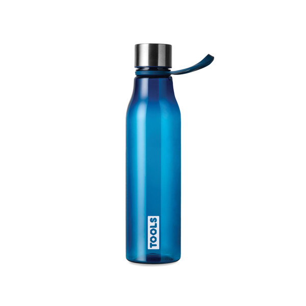 VINGA Bouteille d'eau 800ml RCS RPET Lean - Bleu Marine