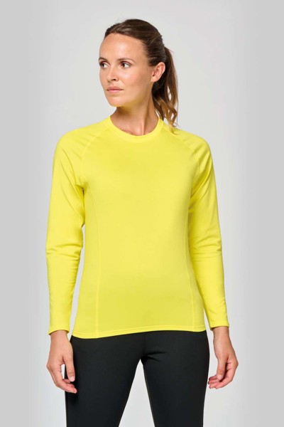 Sportska majica kratkih rukava s dugim rukavima za odrasle - White / XL